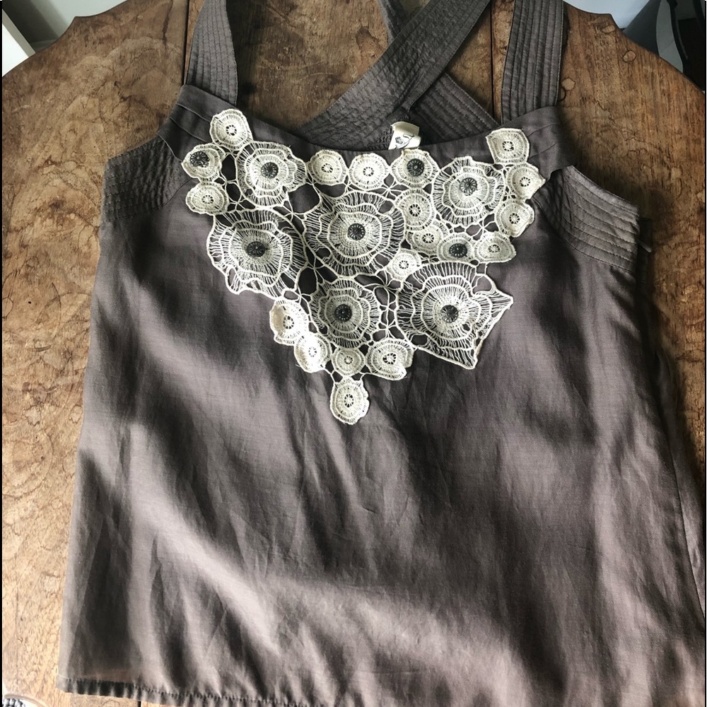 Anthro Floreat tank top size 2